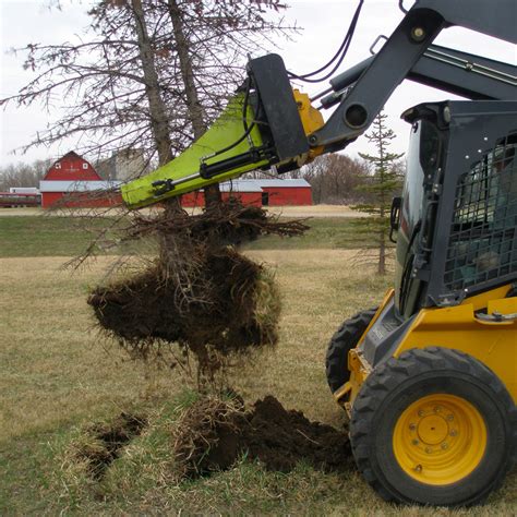 skid steer brush and root grubber|brush grubber for skid steer.